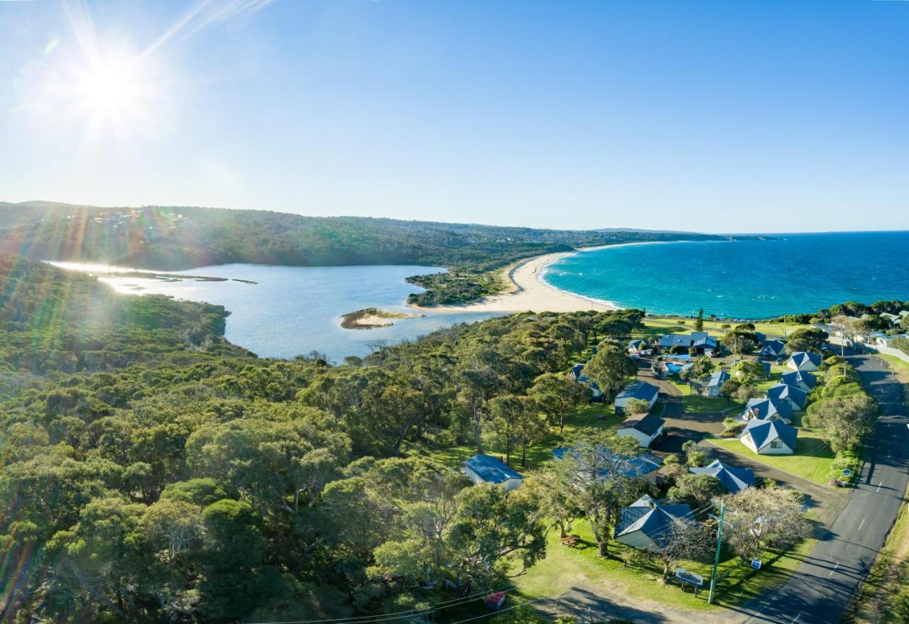 Beach Cabins Merimbula Exteriör bild