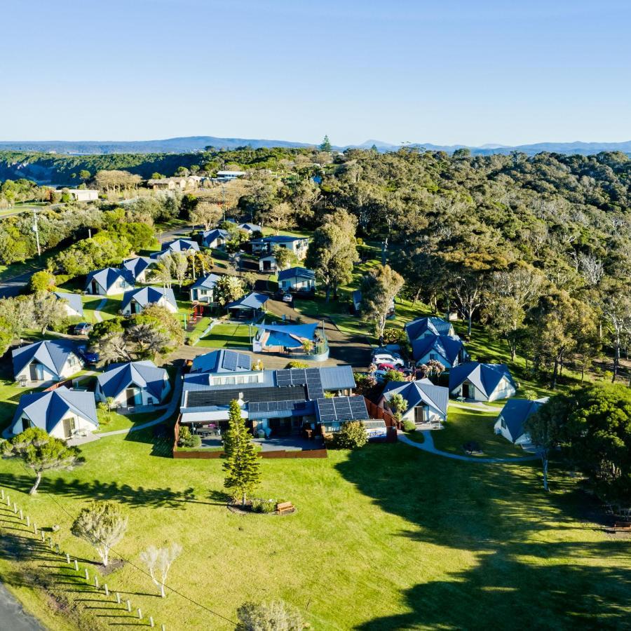 Beach Cabins Merimbula Exteriör bild