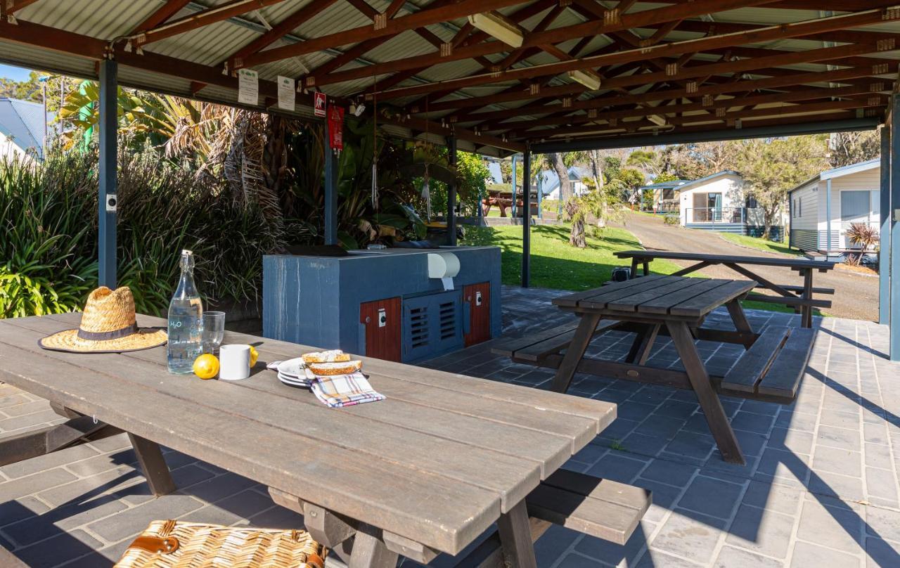 Beach Cabins Merimbula Exteriör bild