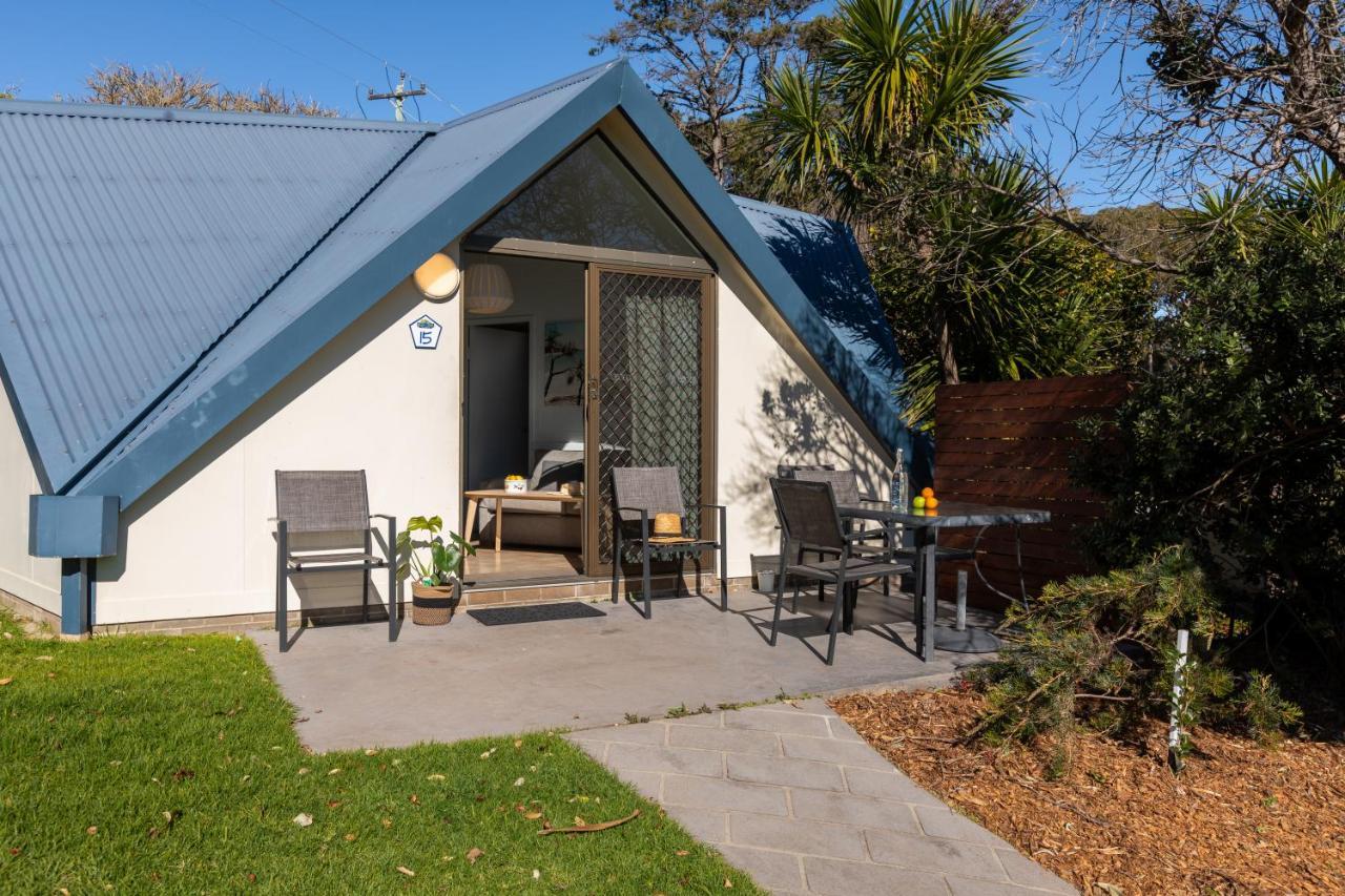 Beach Cabins Merimbula Exteriör bild